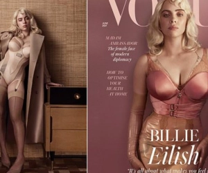 Billie Eilish admits that she wants to show off her body while doing a photo shoot for British magazine 'Vogue'